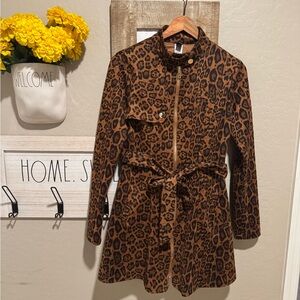 Windsor women’s coat leopard print new beautiful statement piece